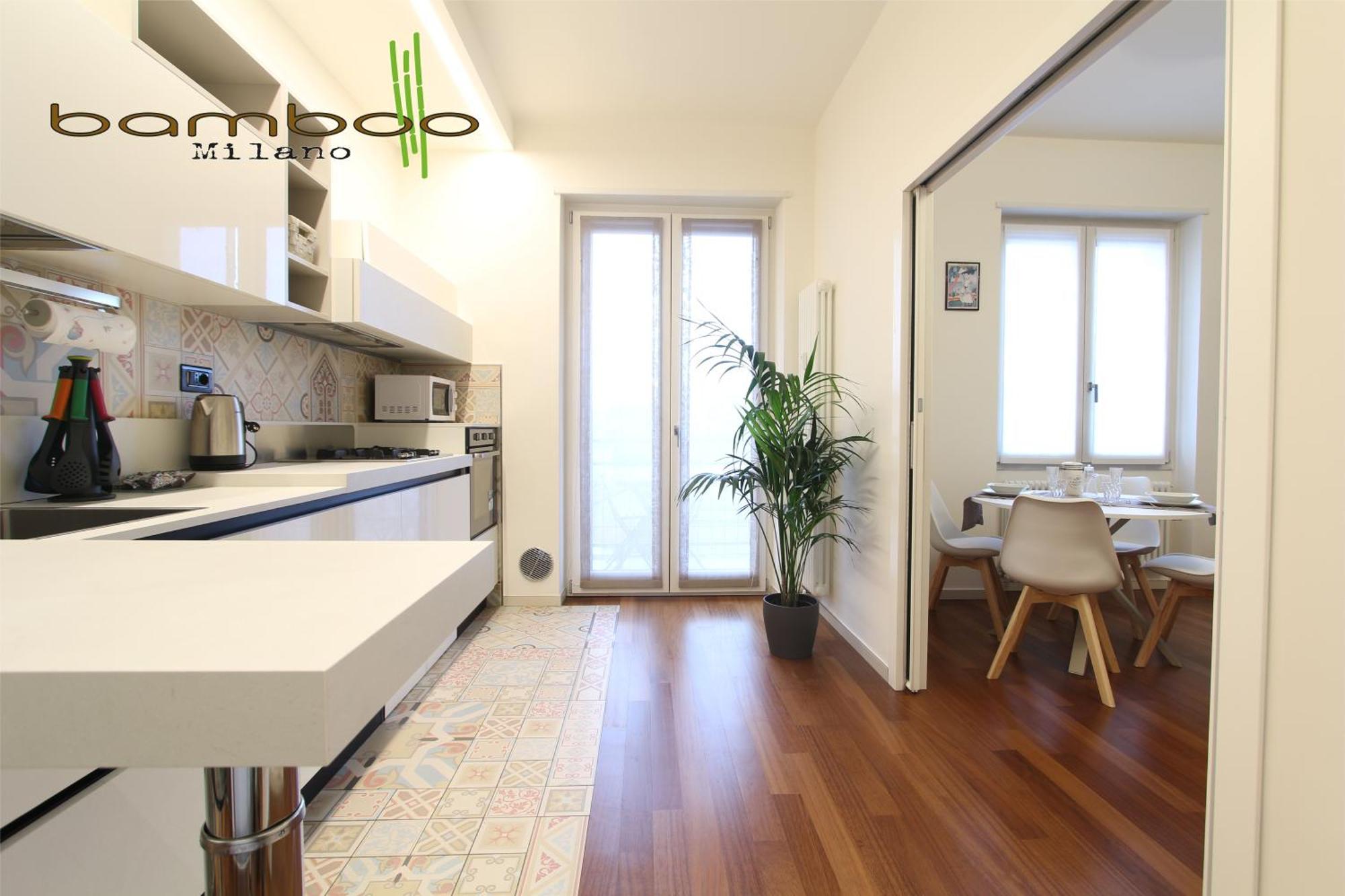 Bamboo Milano Friuli Lägenhet Exteriör bild